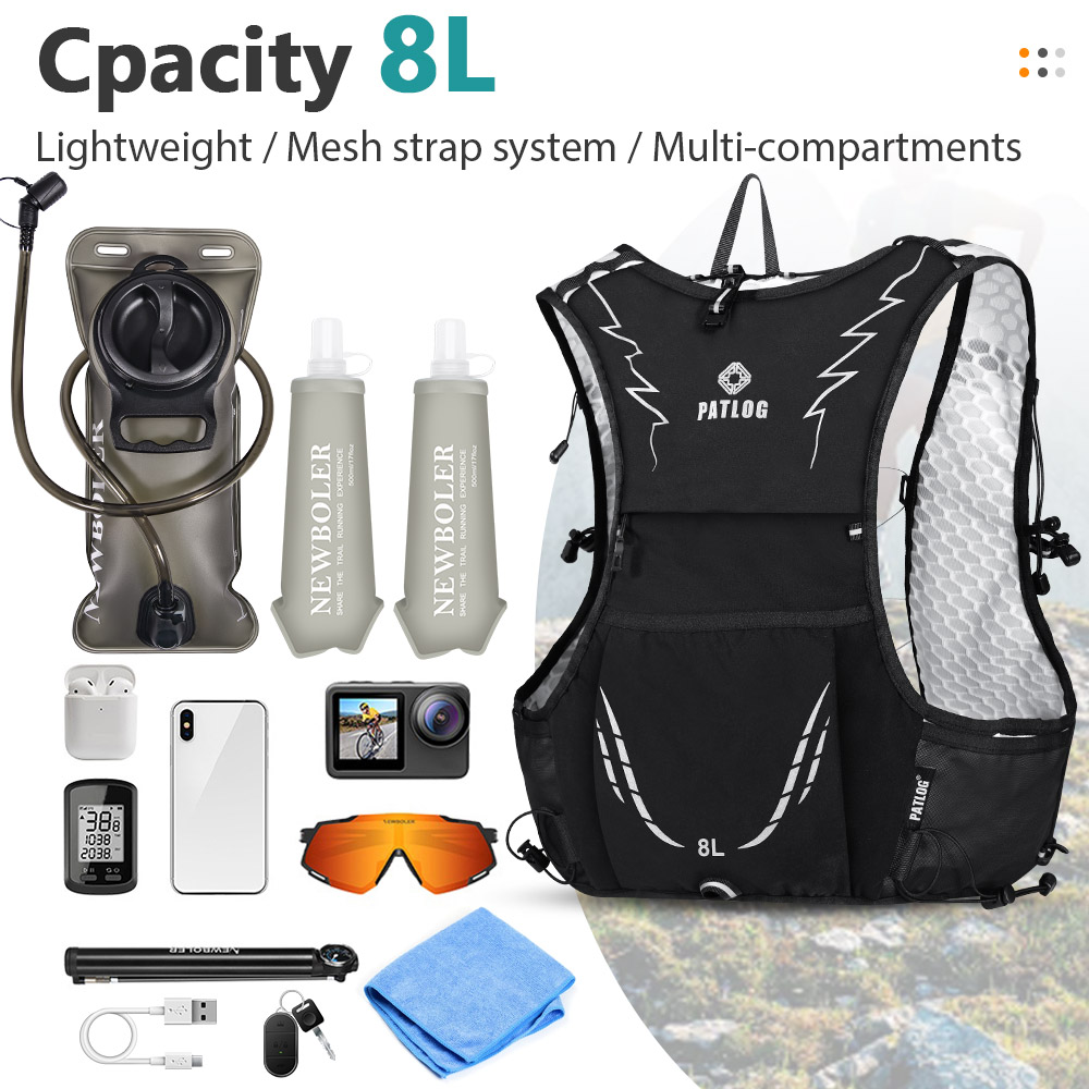 2026 신형 8L 아웃도어 트레일 러닝 백팩 초경량  - Cycling Commuter Backpack 리뷰 및 가격