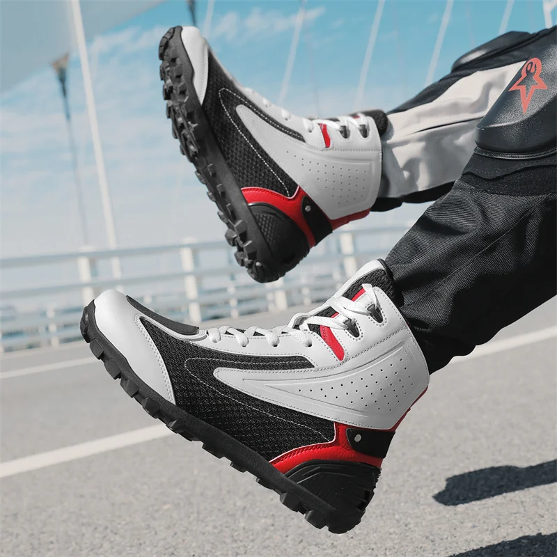 오토바이 방수 통근 부츠, 오프로드 랠리 오토바이 신발 - Cycling Shoes For Commute 리뷰 및 가격